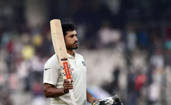 Disappointed Karun Nair is determined to let his bat do the talking - Sakshi