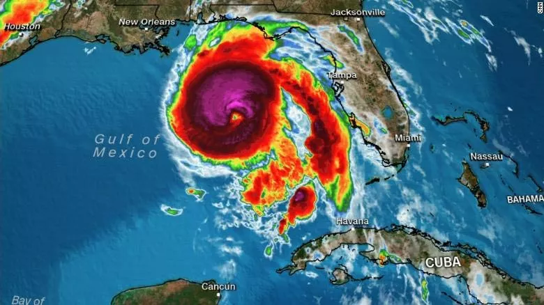 Hurricane Michael Moving Through Southwestern Georgia - Sakshi
