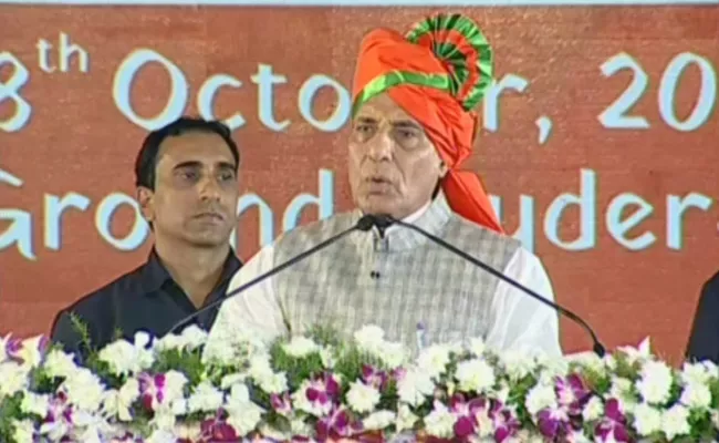 Rajnath Singh Inaugurated BJYM Conclave In Hyderabad - Sakshi