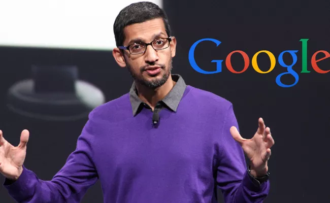 Google CEO tries to calm staff after report on molestation harassments - Sakshi