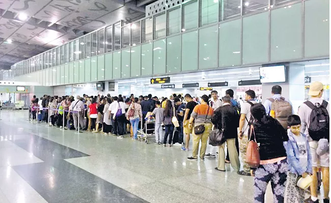 Airports Announcements in regional languages - Sakshi