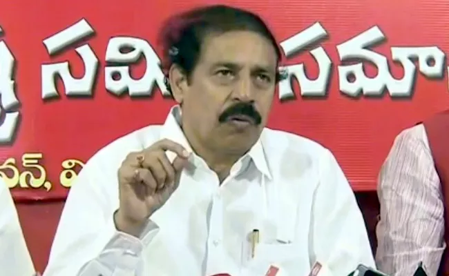 CPI Ramakrishna Fires on AP Government - Sakshi