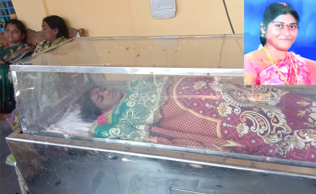 Pregnant Women  Died With Husband Harassments Adilabad - Sakshi