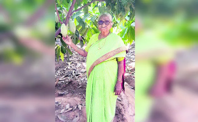 Eighty Years Old Lady Cultivating In West Godavari - Sakshi