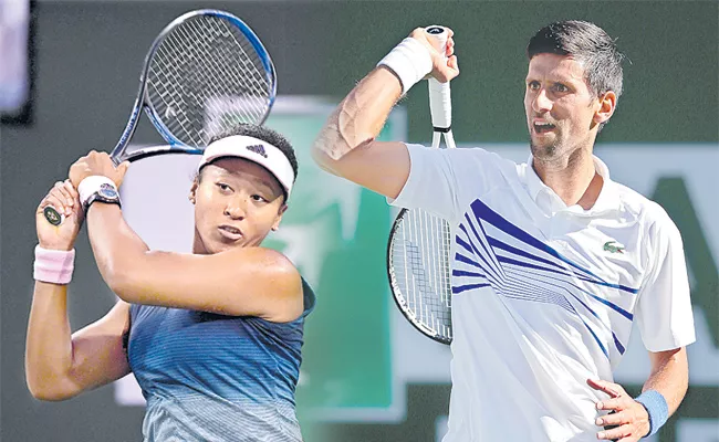 Novak Djokovic, Naomi Osaka and Simona Halep all knocked out on day of upsets at Indian Wells - Sakshi