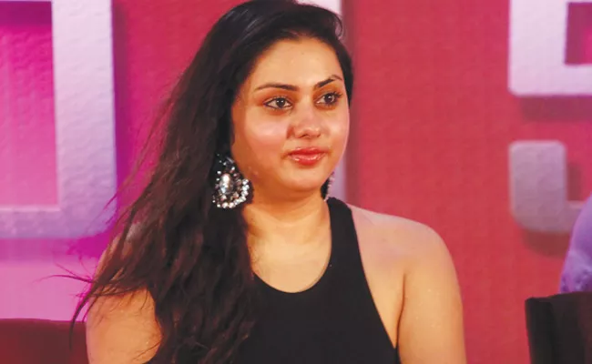 Namitha Conflicts With Flying Squad in Tamil Nadu - Sakshi