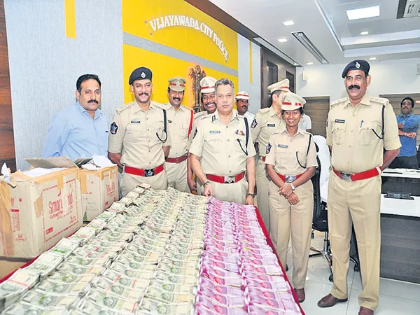Crores of money Siege in Bezawada - Sakshi