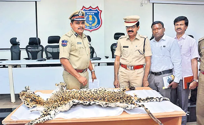 Tiger Skin Smugglers Arrest in Hyderabad - Sakshi