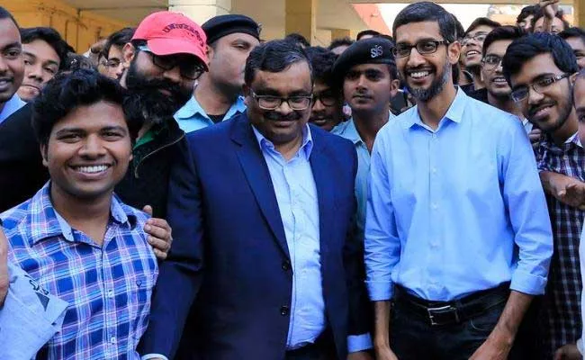 Viral Post Claiming Google CEO Sundar Pichai Cast his Vote in India is Fake - Sakshi