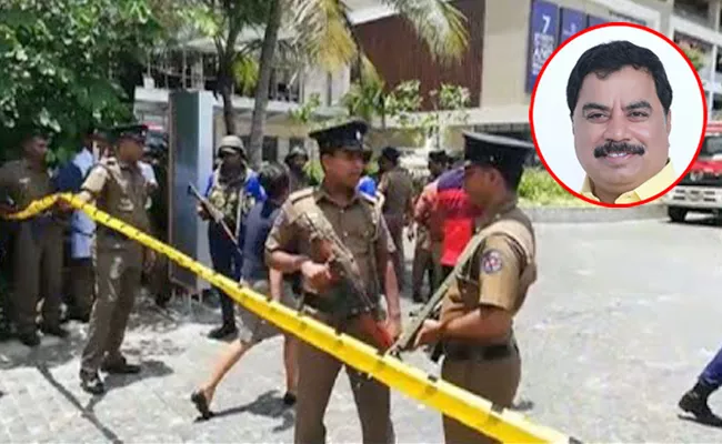 Sri Lanka bomb blasts: Anantapur tdp leader has a lucky escape - Sakshi