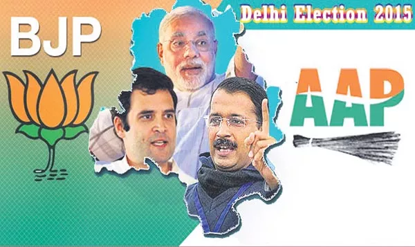Delhi Lok Sabha election Picture Is Clear With no Allainces - Sakshi