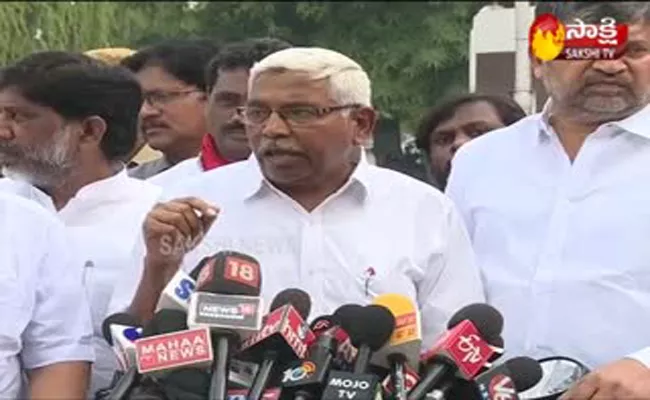 Kodandaram Speaks To Media After Meeting governor Narasimhan - Sakshi