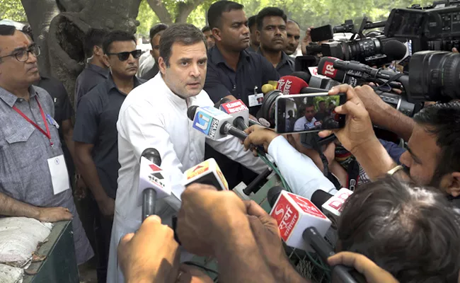 Rahul Says Narendra Modi Used Hatred In The Campaign - Sakshi