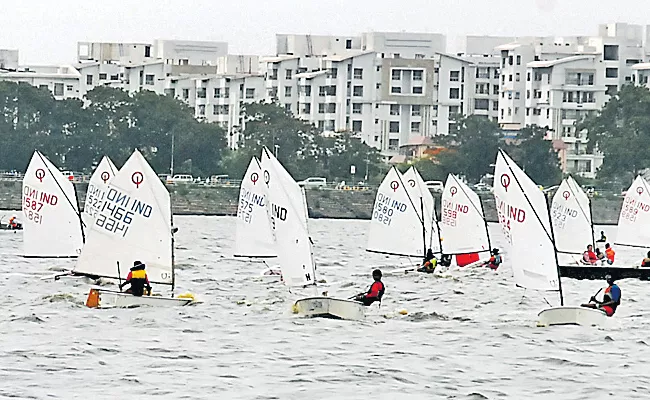 Preeti Leads in Sailing Championship - Sakshi