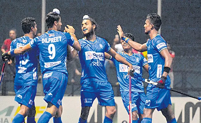 India Beat Australia In The International Junior Hockey Tournament - Sakshi