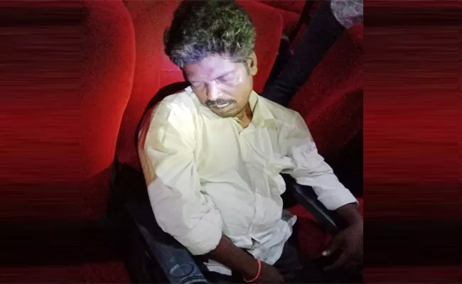 Man Died in Cinema Theatre West Godavari - Sakshi