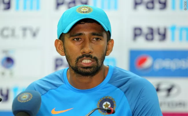 Wriddhiman Saha Comments About Shami In ESPN Interview - Sakshi