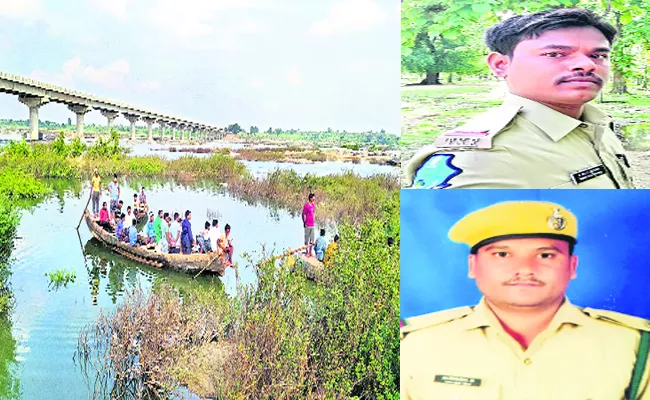 2 Forest Beat Officers Drown Into Pranahita River - Sakshi