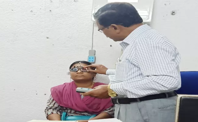 Childrens Suffering With Eye Problems YSR Kadapa - Sakshi