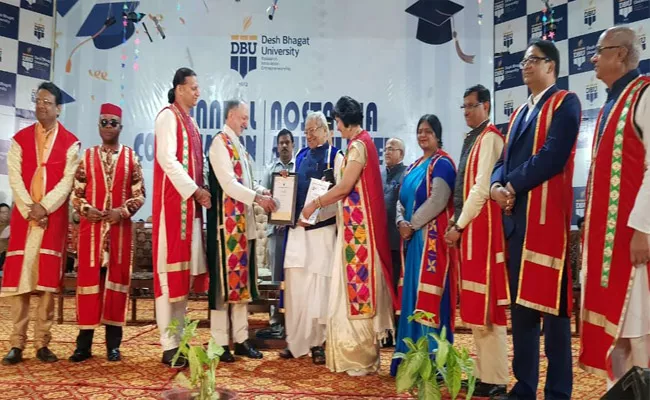 Doctorate Awarded To AP Governor Biswabhusan Harichandan - Sakshi