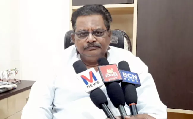 Minister Sri Ranganatha Raju Comments On Chandrababu - Sakshi