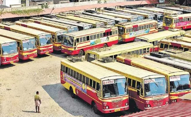 Kerala hikes bus ticket fare by 50percent as KSRTC gears up to ply vehicles - Sakshi