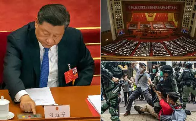 China Approves Impose National Security Law On Hong Kong - Sakshi
