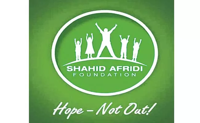 Shahid Afridi Foundation Logo On Pakistan Jersey - Sakshi