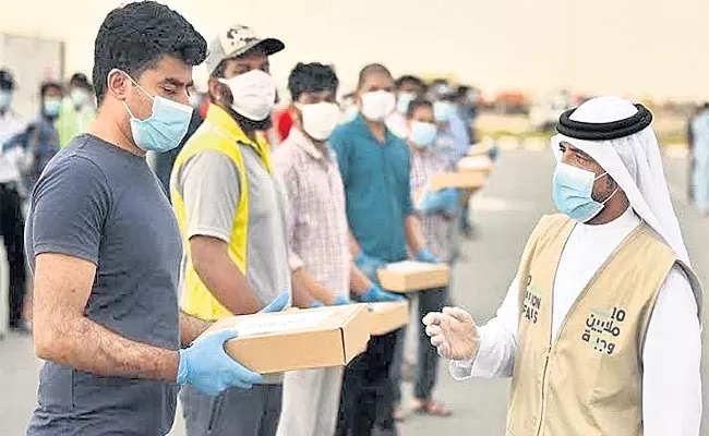 Siddipet District Gulf Labour Problems Faced With Coronavirus - Sakshi