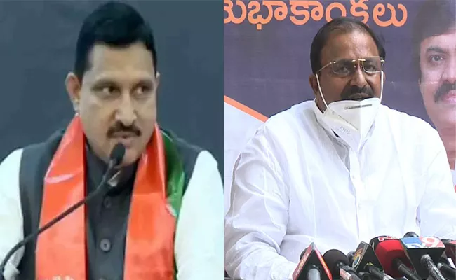 AP BJP Condemn Sujana Chowdary Comments Over Capital - Sakshi