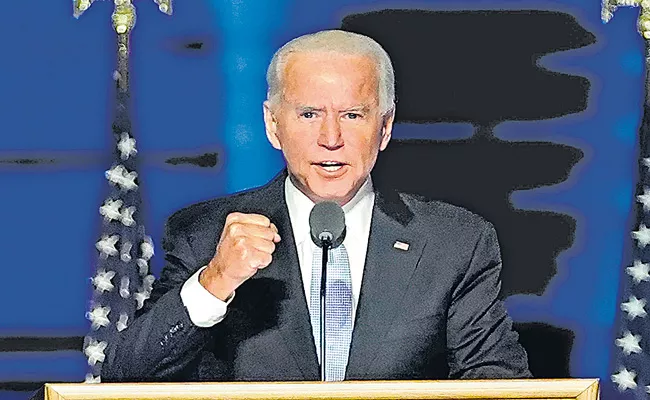 Joe Biden Transition Website Updated With Plans for Key Issues - Sakshi