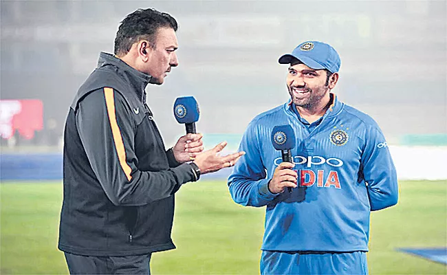 Ravi Shastri reveals mystery behind Rohit Sharma is absence - Sakshi