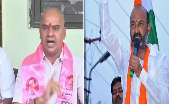 TRS MLA Vinay Bhaskar Fires On Bandi Sanjay - Sakshi