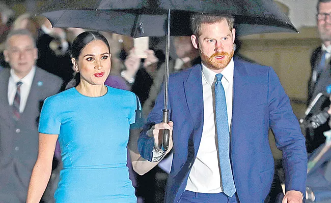 Prince Harry and Meghan Markle make final split with British Royal family - Sakshi