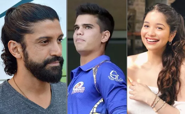 IPL Players 2021: Actor Farhan Akhtar Supports MI Team Arjun Tendulkar - Sakshi