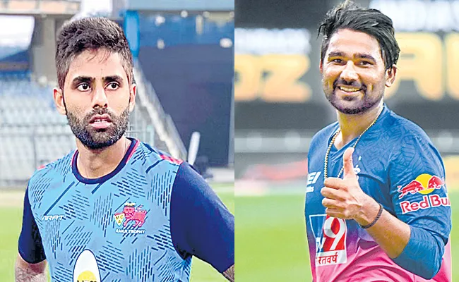 Suryakumar Yadav, Rahul Tewatia in India squad for T20 - Sakshi