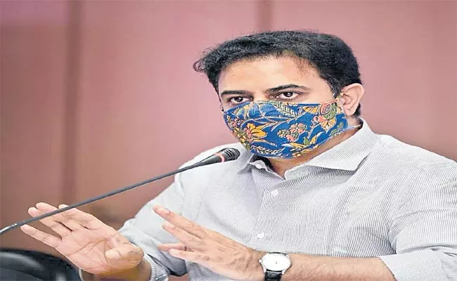 Opposition Parties Are Making False Propaganda On Jobs Recruitment Says Minister KTR - Sakshi