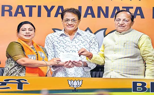 Ramayana fame Arun Govil joins BJP - Sakshi