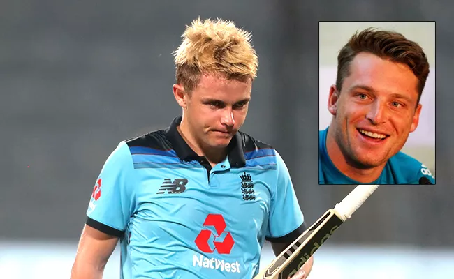 Jos Buttler Sees Shades Of Ms Dhoni In Sam Curran Valiant 95 Not Out In Third Odi - Sakshi