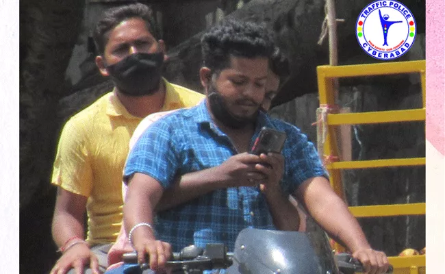 E Challan: Cyberabad Traffic Police Fined Huge To A Bike - Sakshi