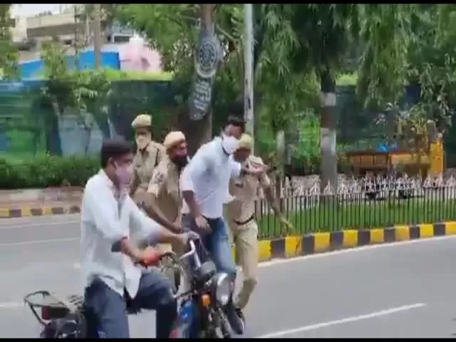 Revanth Reddy Fires On Police And Shares Video In Twitter