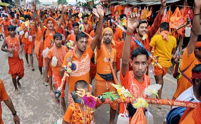 Supreme Court issues notice to UP govt over allowing Kanwar Yatra - Sakshi