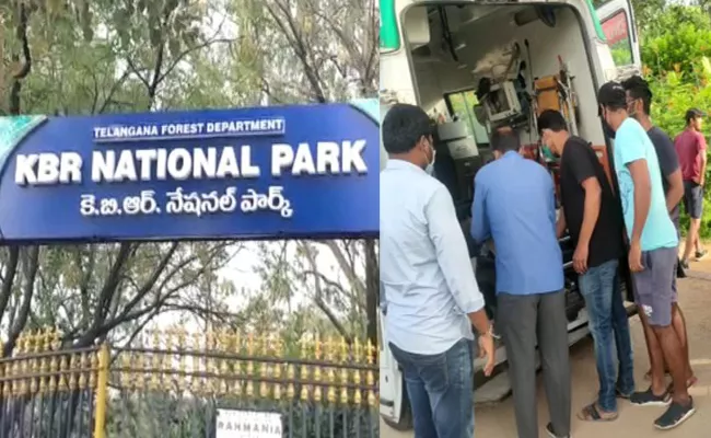 Head Constable Suddenly Deceased At KBR Park Hyderabad - Sakshi