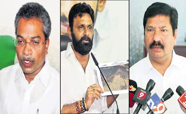 YSR Congress Party Leaders Fires On TDP Illegal mining - Sakshi