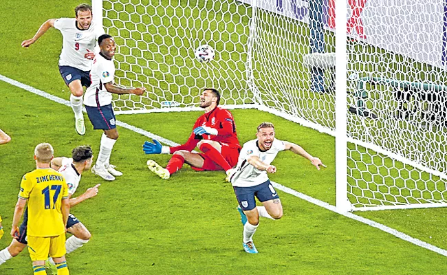 Euro 2020: Kane Scores Brace As England Thrash Ukraine 4-0 - Sakshi