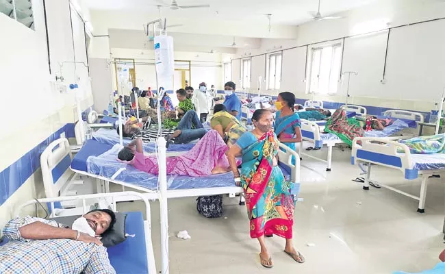 Telangana Villagers Fear Spread Of Malaria Dengue Typhoid - Sakshi