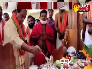 Minister Indira Reddy Participating In the Vinayaka Chaviti Celebrations