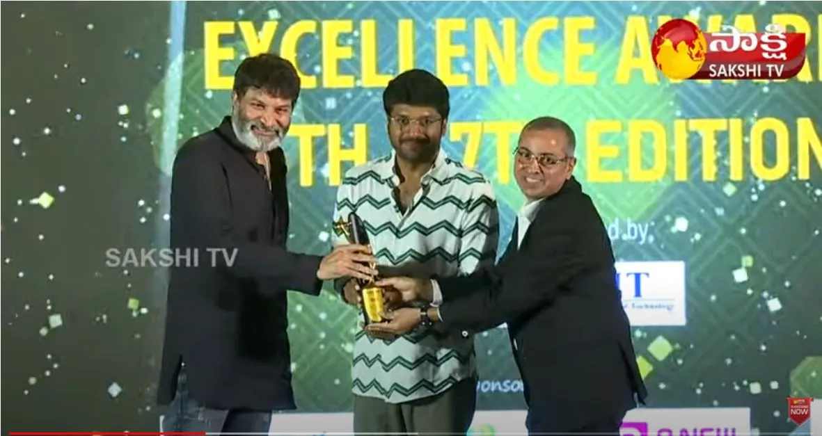 Anil Ravipudi Bags Sakshi Excellence Award For Most Popular Director