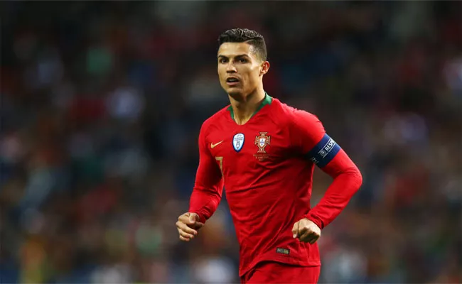 Cristiano Ronaldo Creates History By Scoring 10th International Hat Trick - Sakshi