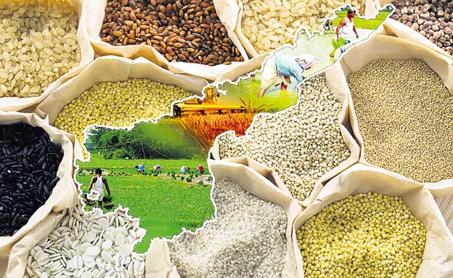 Kharif cultivation food grains good Andhra Pradesh - Sakshi